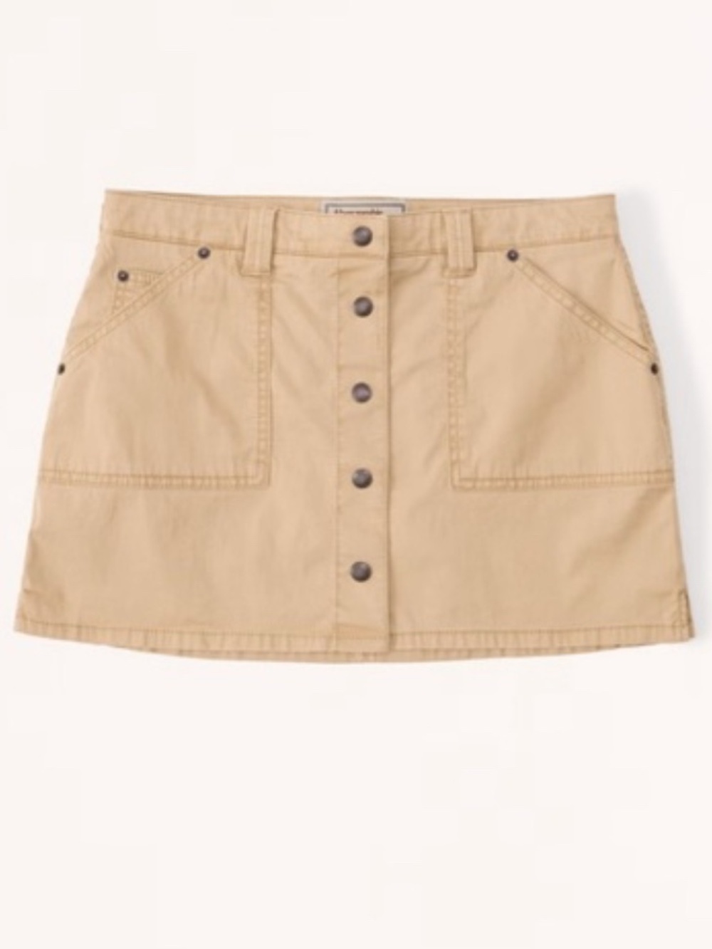 NWT Y2K Abercrombie and Fitch khaki skirt